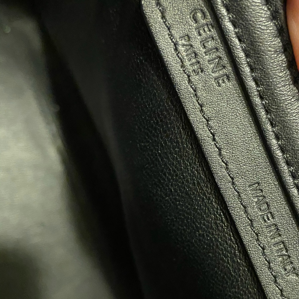 Celine Micro Luggage Handbag smooth calfskin black - Picture 8 of 10